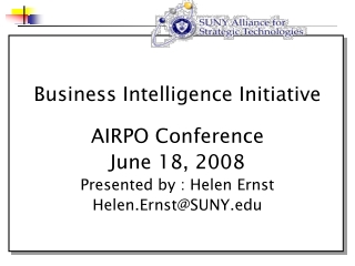 Business Intelligence Initiative