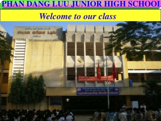 PHAN DANG LUU JUNIOR HIGH SCHOOL