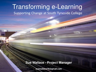 Transforming e‐Learning