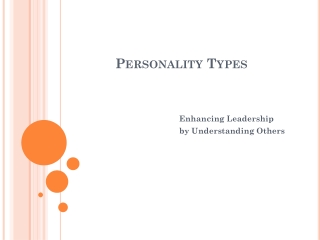 Personality Types