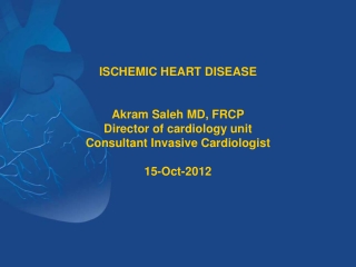 Ischemic Heart Disease (IHD)