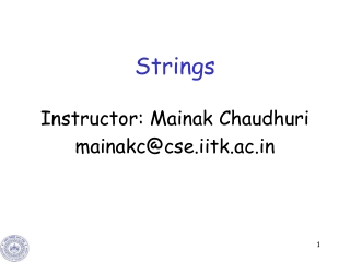 Strings