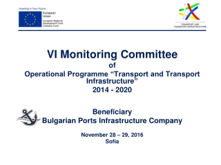 VI Monitoring Committee of Operational Programme “Transport and Transport Infrastructure ”
