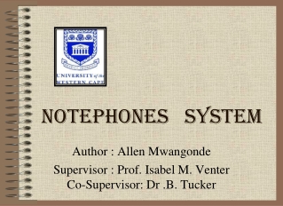 NOTEPHONES   SYSTEM