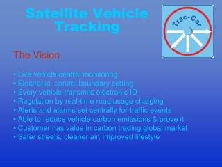 Satellite Vehicle Tracking