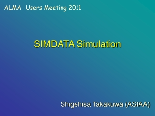 SIMDATA Simulation