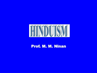 Prof. M. M. Ninan