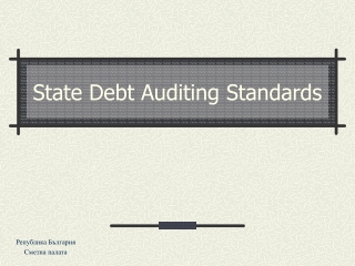 State Debt Auditing Standards