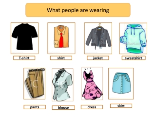 What people  are  wearing