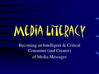 Media Literacy