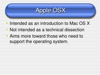 Apple OSX