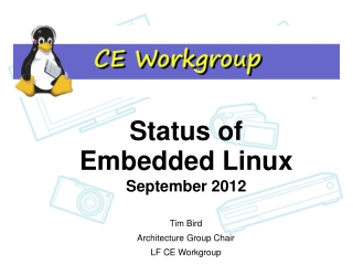 Status of Embedded Linux