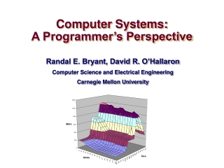 Computer Systems: A Programmer’s Perspective