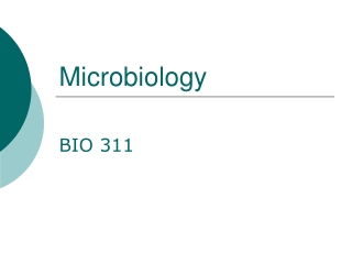 Microbiology