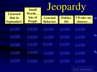 Jeopardy