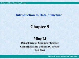 Introduction to Data Structure