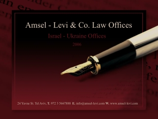 Israel - Ukraine Offices 2006