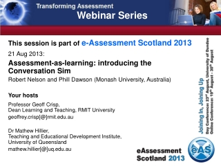 Webinar Series