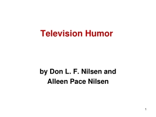 Television Humor