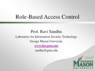 Role-Based Access Control