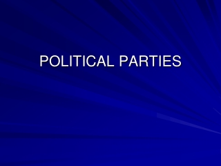 POLITICAL PARTIES