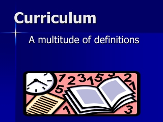 Curriculum