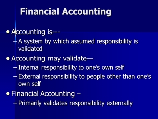 Financial Accounting