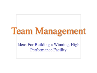 Team Management