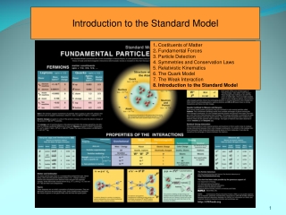 Introduction to the Standard Model