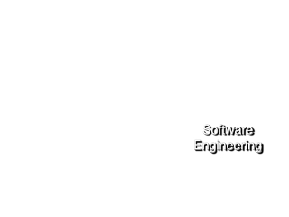 Software Engineering