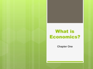 What is Economics?