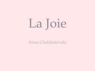 La Joie