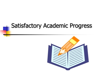 Satisfactory Academic Progress