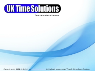 Time &amp; Attendance Solutions