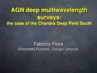 AGN deep multiwavelength surveys: the case of the Chandra Deep Field South