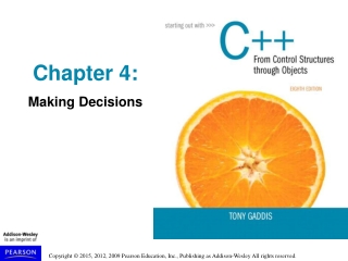 Chapter 4: Making Decisions