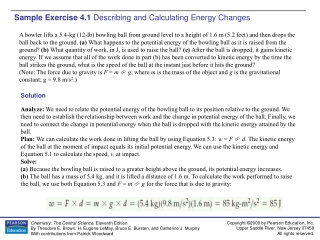 Sample Exercise 4.1  Describing and Calculating Energy Changes