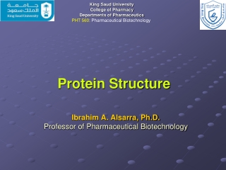 Protein Structure