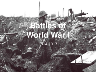 Battles of  World War I