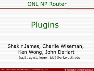 ONL NP Router