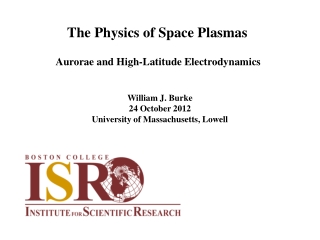 The Physics of Space Plasmas