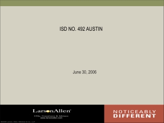 ISD NO. 492 AUSTIN