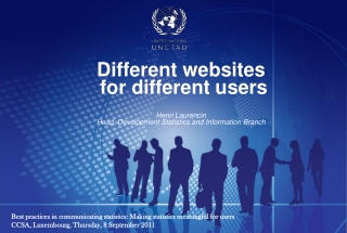 Henri Laurencin Head, Development Statistics and Information Branch