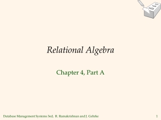 Relational Algebra