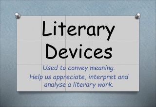 Literary Devices