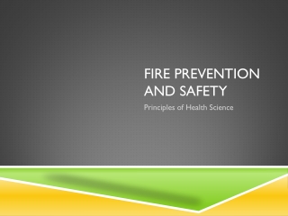 PPT - Fire Prevention And Safety PowerPoint Presentation, Free Download ...