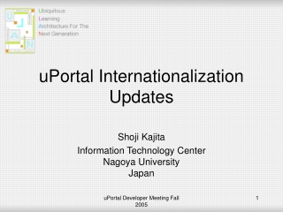 uPortal Internationalization Updates