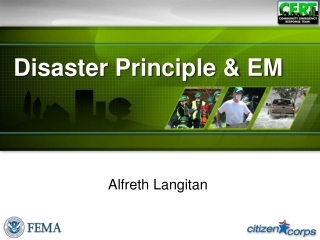 Disaster  Principle &amp; EM