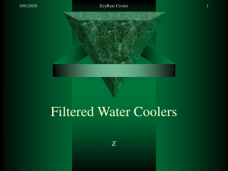 Filtered Water Coolers