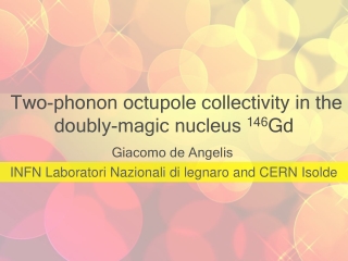 Two-phonon octupole collectivity in the doubly-magic nucleus  146 Gd